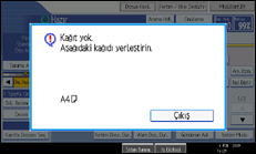 İşlem paneli ekran çizimi