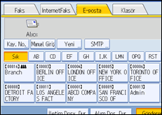 İşlem paneli ekran çizimi