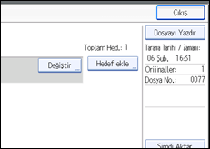 İşlem paneli ekran çizimi