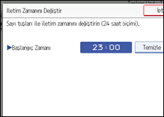 İşlem paneli ekran çizimi
