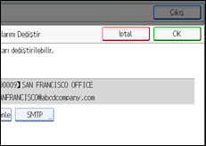 İşlem paneli ekran çizimi