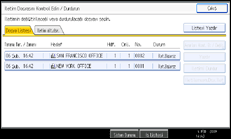 İşlem paneli ekran çizimi
