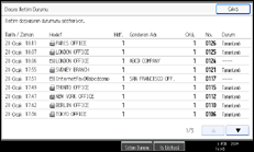 İşlem paneli ekran çizimi