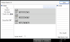 İşlem paneli ekran çizimi