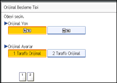 İşlem paneli ekran çizimi