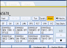 İşlem paneli ekran çizimi
