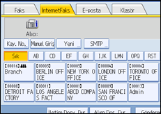 İşlem paneli ekran çizimi