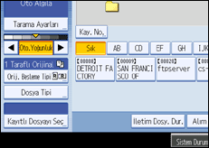 İşlem paneli ekran çizimi