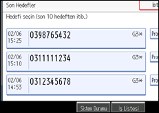 İşlem paneli ekran çizimi