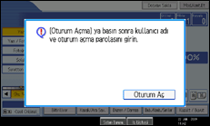 İşlem paneli ekran resmi