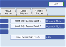 İşlem paneli ekran resmi