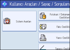 İşlem paneli ekran çizimi