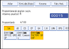 İşlem paneli ekran çizimi
