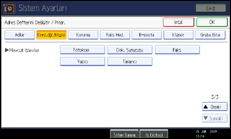 işlem paneli ekran çizimi