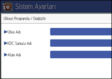 İşlem paneli ekran çizimi