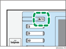 Kullanıcı Araçları/Sayaç tuşu gösterimi