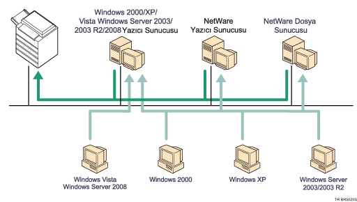 Ağı kullanmanın gösterimi