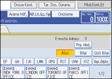 İşlem paneli ekran resmi