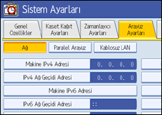 İşlem paneli ekran resmi