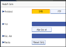 İşlem paneli ekran resmi