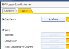 İşlem paneli ekran resmi