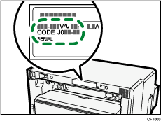 ilustración del cuerpo de la impresora