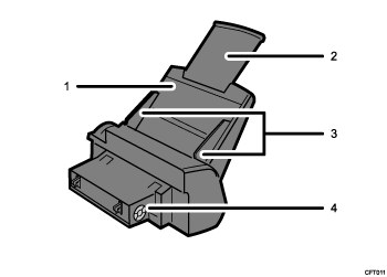 ilustración de la bandeja bypass