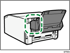 ilustración de la bandeja bypass
