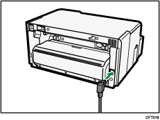 ilustración del cable de alimentación