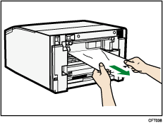 ilustración del cuerpo de la impresora