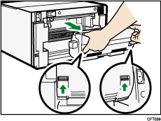 Ilustración de la unidad dúplex
