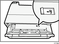 ilustración de la bandeja bypass