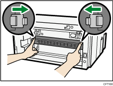 ilustración del cuerpo de la impresora