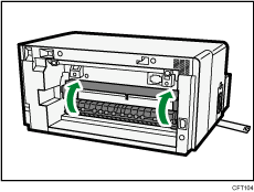 ilustración del cuerpo de la impresora