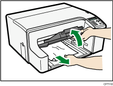 ilustración del cuerpo de la impresora