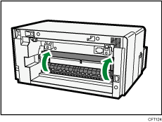 ilustración del cuerpo de la impresora