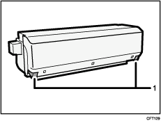 Ilustración de la unidad dúplex
