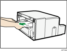 ilustración de la bandeja bypass
