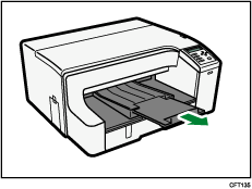 ilustración de la extensión de la rampa de salida
