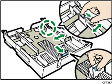 ilustración de la guía de papel