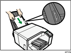 ilustración de la bandeja bypass