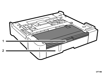 Иллюстрация модуля подачи бумаги