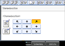 Die Abbildung zeigt das Bedienfeld-Display