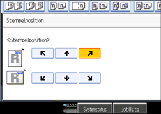 Die Abbildung zeigt das Bedienfeld-Display