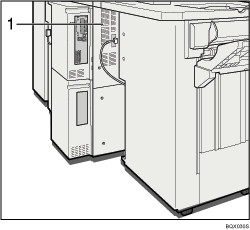 Die Abbildung zeigt das Hauptger&auml;t anhand durchnummerierter Abbildungen