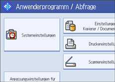 Abbildung Bedienfeld-Display