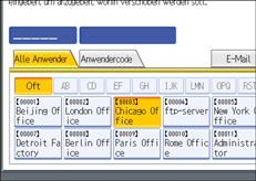 Abbildung Bedienfeld-Display