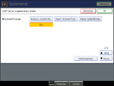 Abbildung Bedienfeld-Display