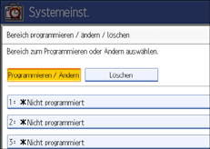 Abbildung Bedienfeld-Display