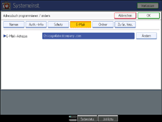 Abbildung Bedienfeld-Display